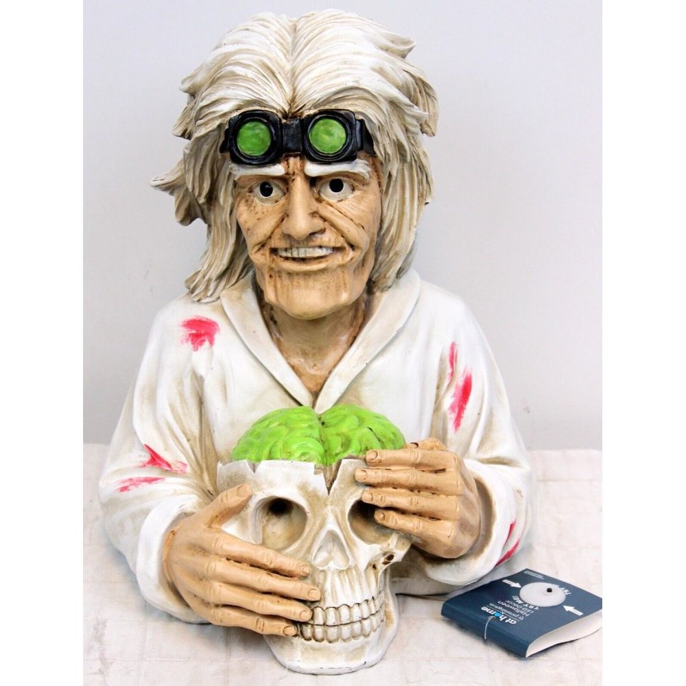 Ty Pennington Mad Scientist Strange Dr Frankenstein Light Up LED Halloween